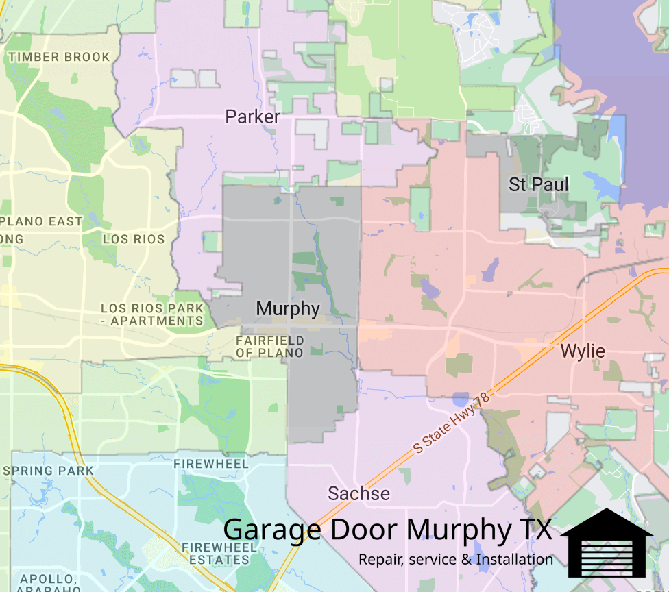 murphy-texas-map